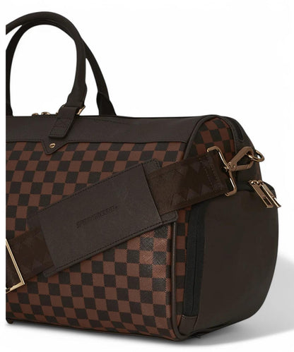 Borsone Sprayground marrone spec ops pixel emboss large duffle