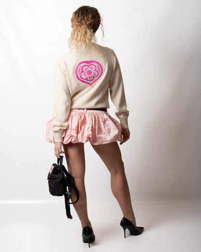 Gonna Kenzo baloon in misto seta donna