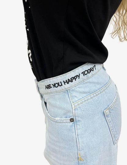 Jeans Twinset Actitude in denim chiaro donna