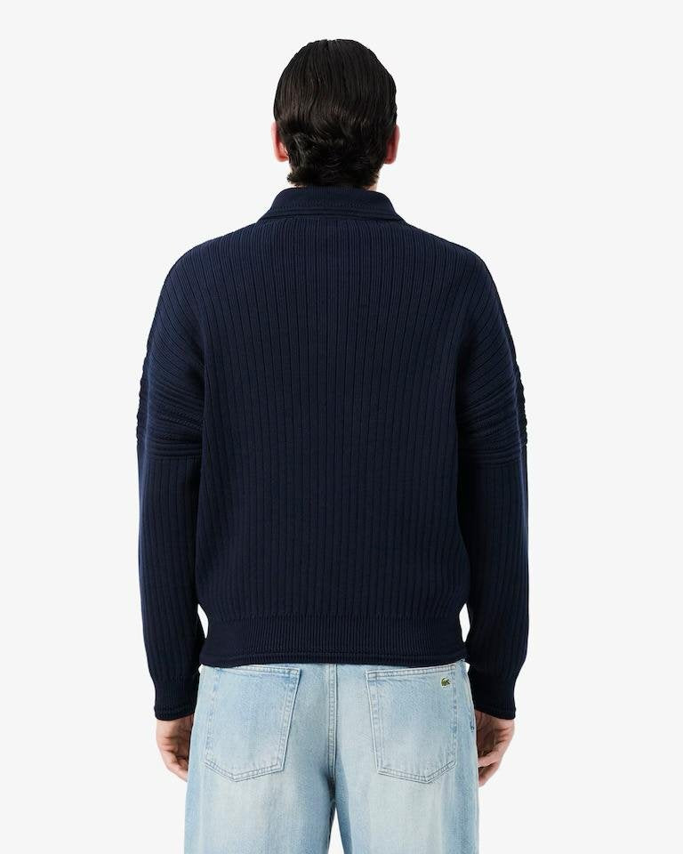 Maglia polo Lacoste con iconico logo del coccodrillo ricamato