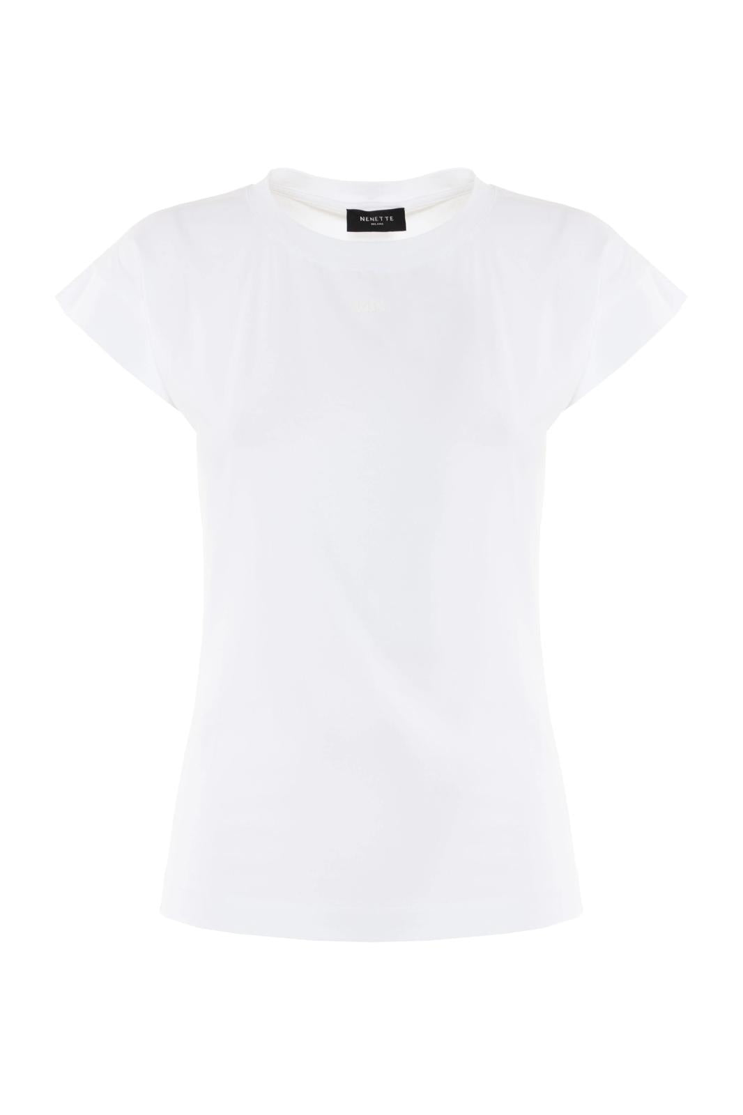 T-Shirt Nenette logo stampato in rilievo