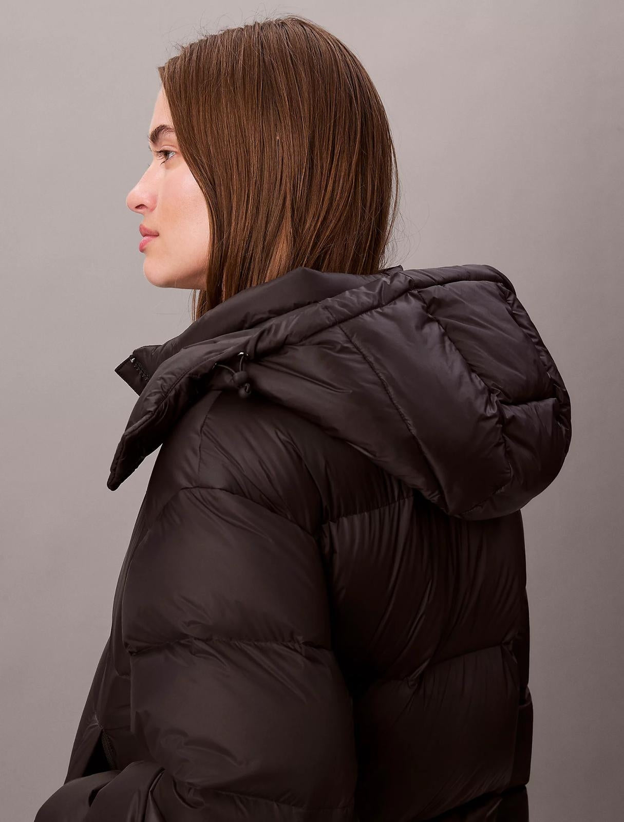 Giubbotto Calvin Klein cropped puffer donna