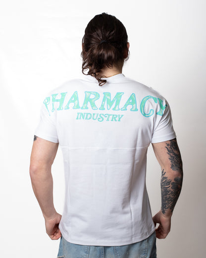 T-Shirt Pharmacy Industry con stampe logate uomo