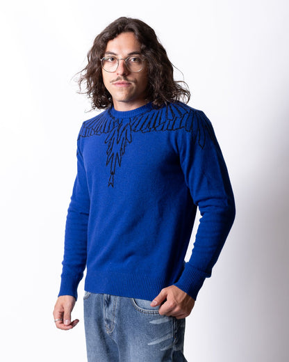 Maglia Marcelo Burlon "Icon Wings" uomo