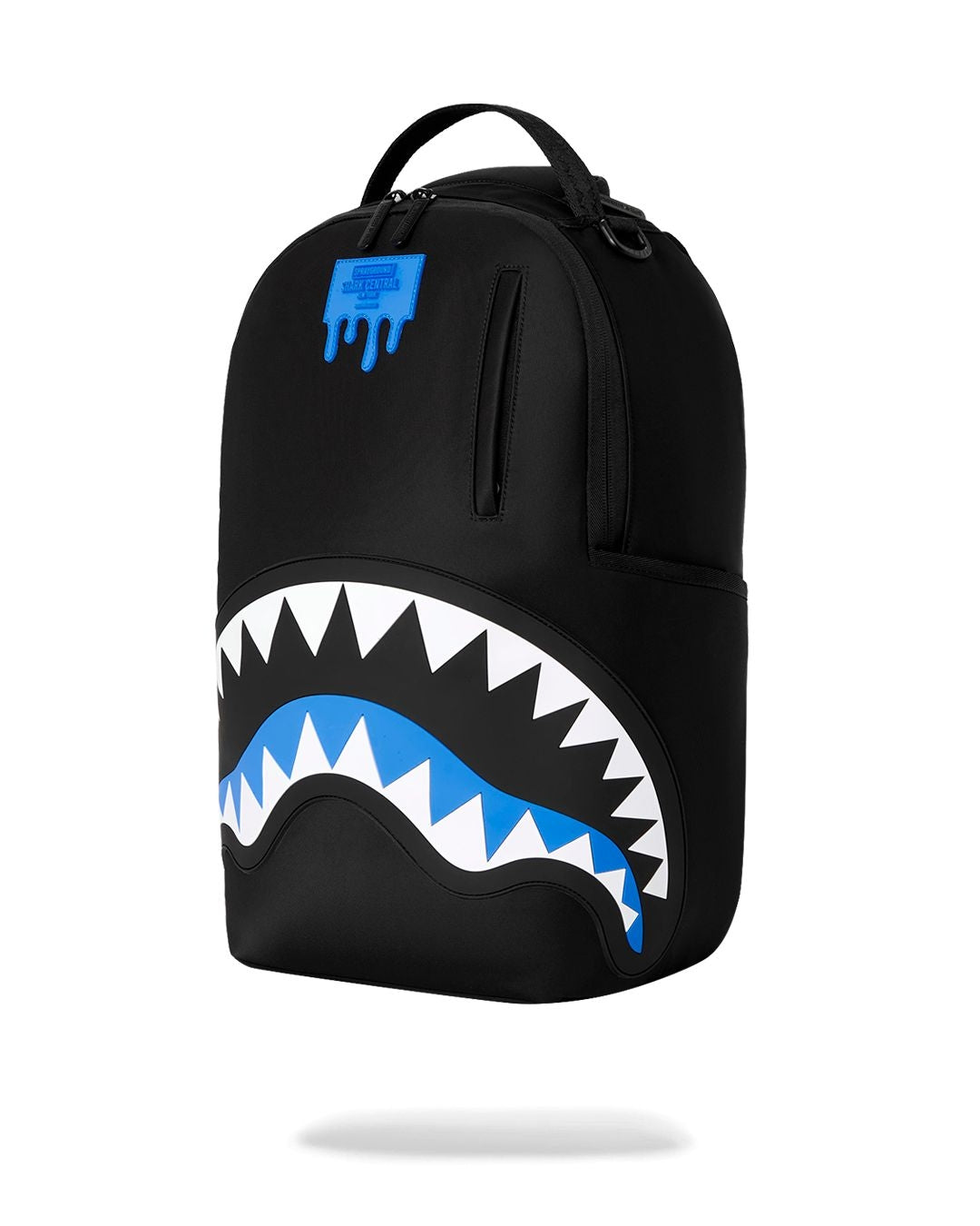 Zaino Sprayground nero SHARK CENTRAL LIGHT BLUE BACKPACK