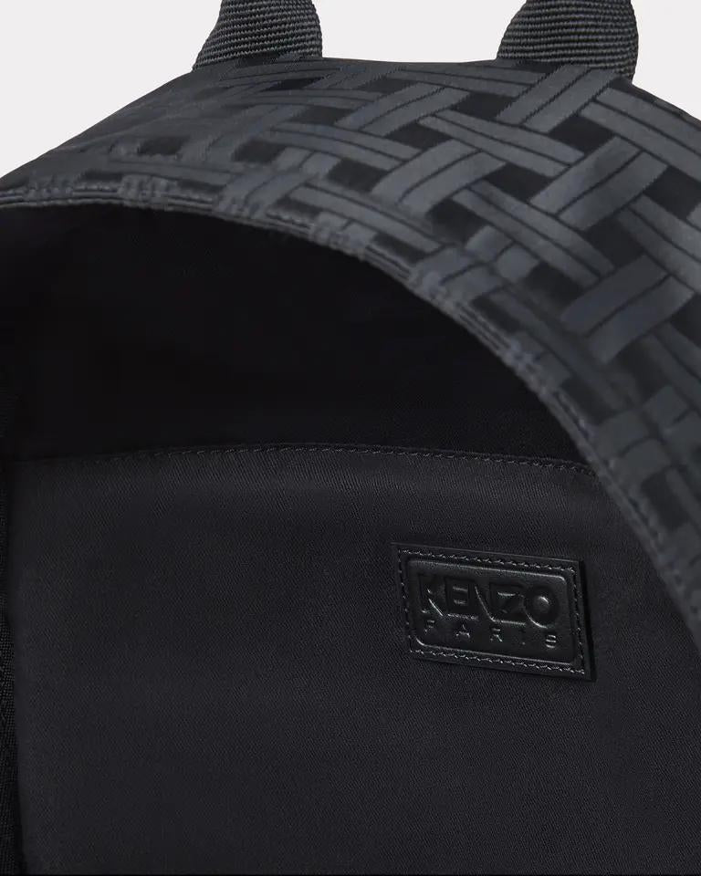 Zaino Kenzo in nylon con stampa geometrica