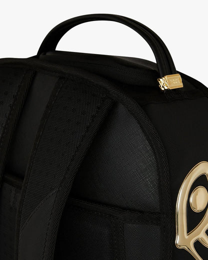 Zaino Sprayground nero "GOLD AND DANGEROUS BACKPACK"