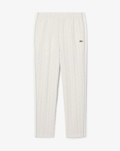 Pantalone Lacoste logato allover uomo