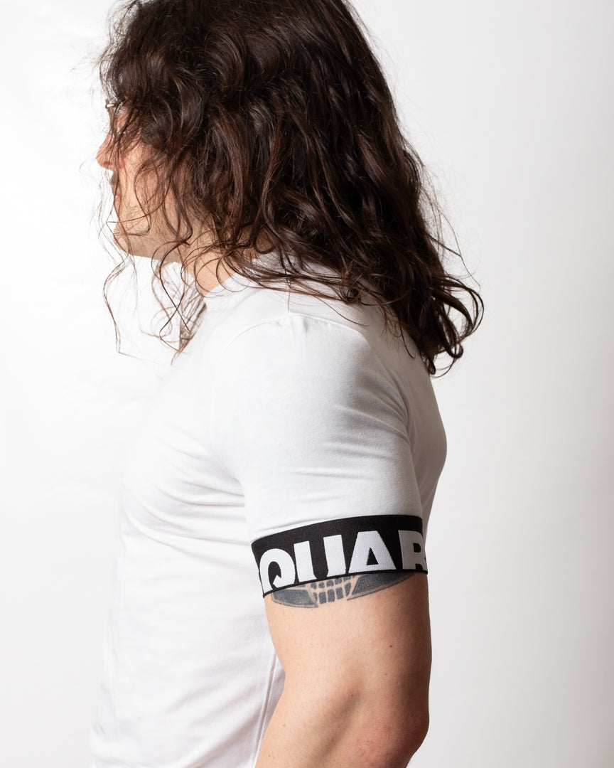 T-Shirt Dsquared2 con fascia logata uomo