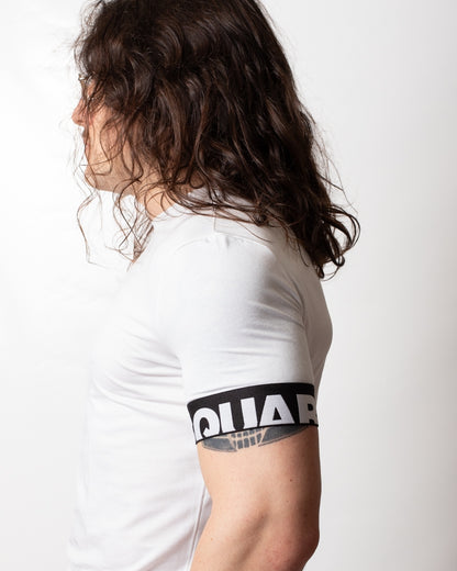 T-Shirt Dsquared2 con fascia logata uomo