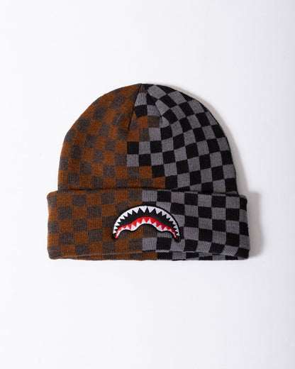 Cappello Sprayground con iconico logo ricamato e double check