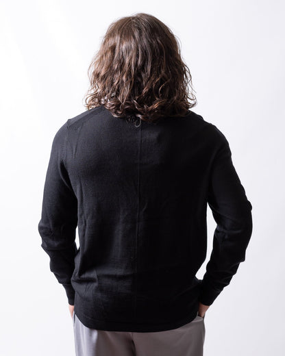 Maglia Calvin Klein polo in lana merino uomo
