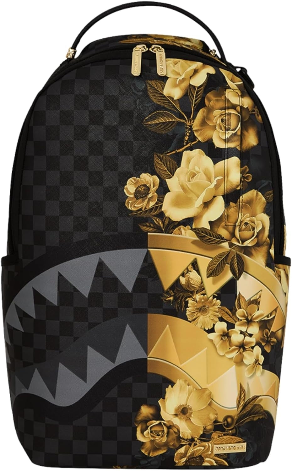 Zaino Sprayground nero Gold floral remix backpack