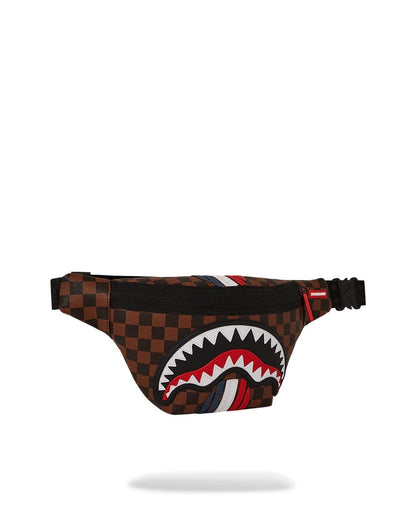 Marsupio Sprayground marrone machine Francaise savvy crossbody