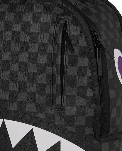Zaino Sprayground nero e viola reversibile NEW REVERSIBLE BACKPACK V2ILE
