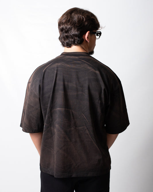 T-Shirt GCDS over fit "Rough Print"