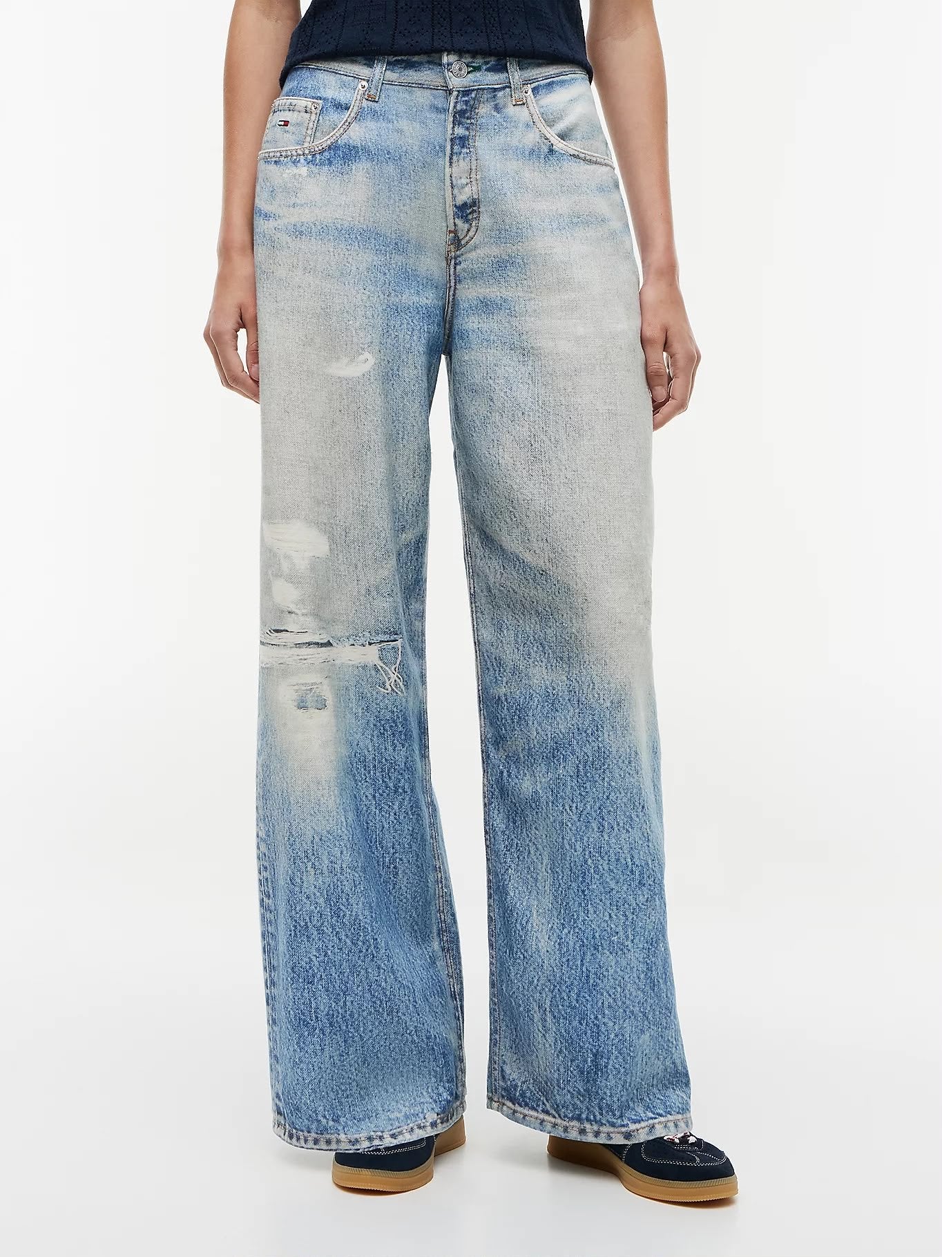 Jeans Tommy Jeans charlie mid loose wide donna