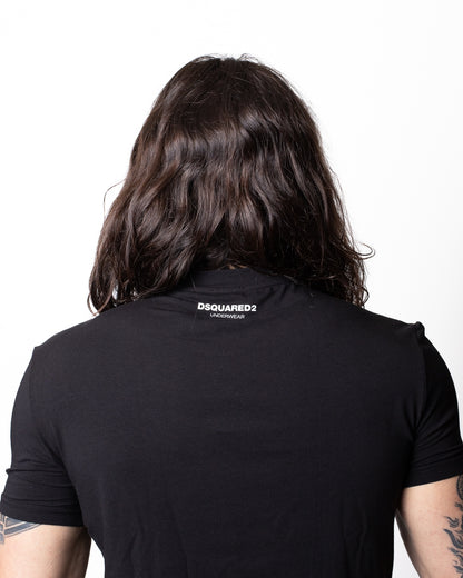 T-Shirt Dsquared2 con etichetta logata uomo