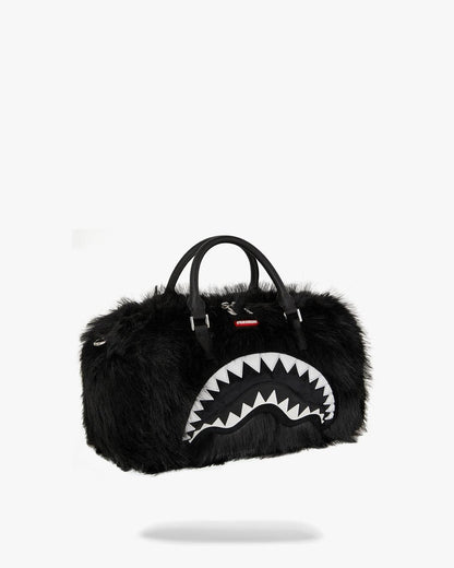 Borsa Sprayground nero "FUR CRAY BLACK MINI DUFFLE"