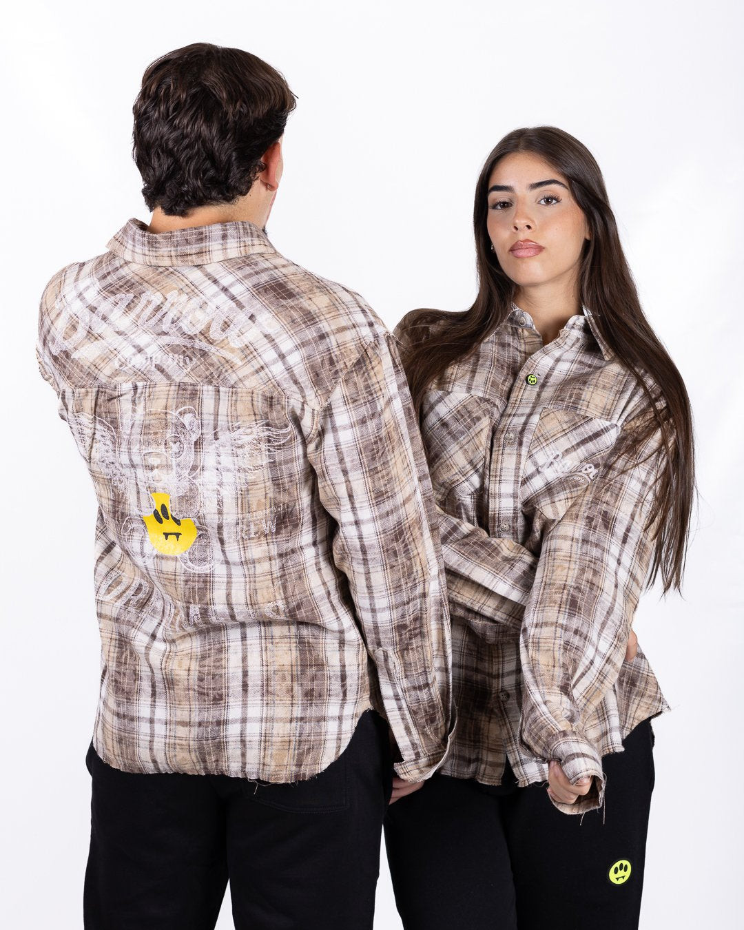 Camicia Barrow a quadri in flanella