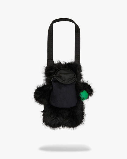 Zaino Sprayground orsetto nero "FUR CRAY BLACK BEAR CUB BACKPACK"