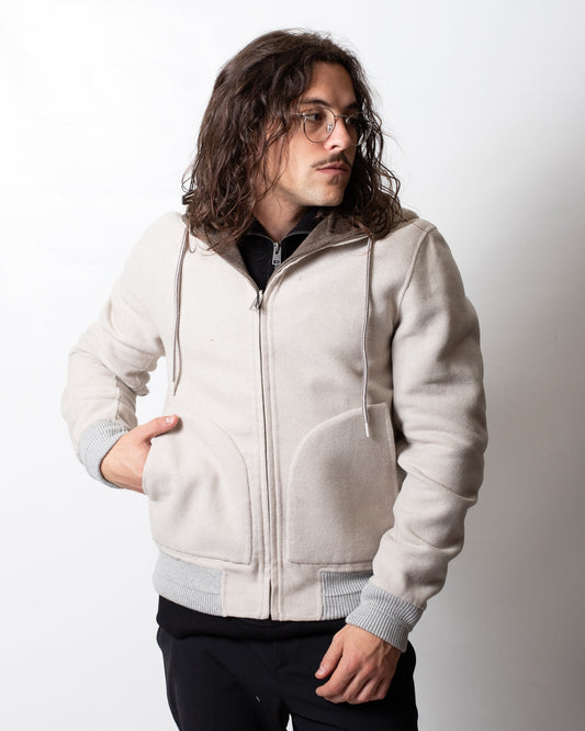 Giubbotto Liu Jo reversibile in misto lana uomo