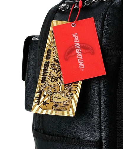 Zaino Sprayground nero HANGING POCKETS SHARK BACKPACK