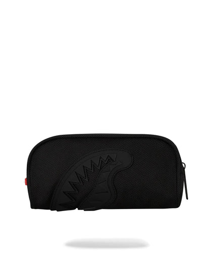 Pochette Sprayground nero Printed zipper shark pencil pouch