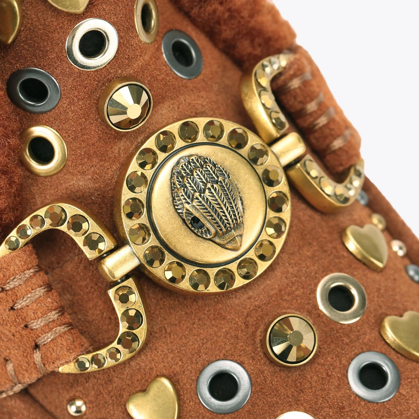 Stivaletto Kurt Geiger "Mansion Cosy brown" in suede donna