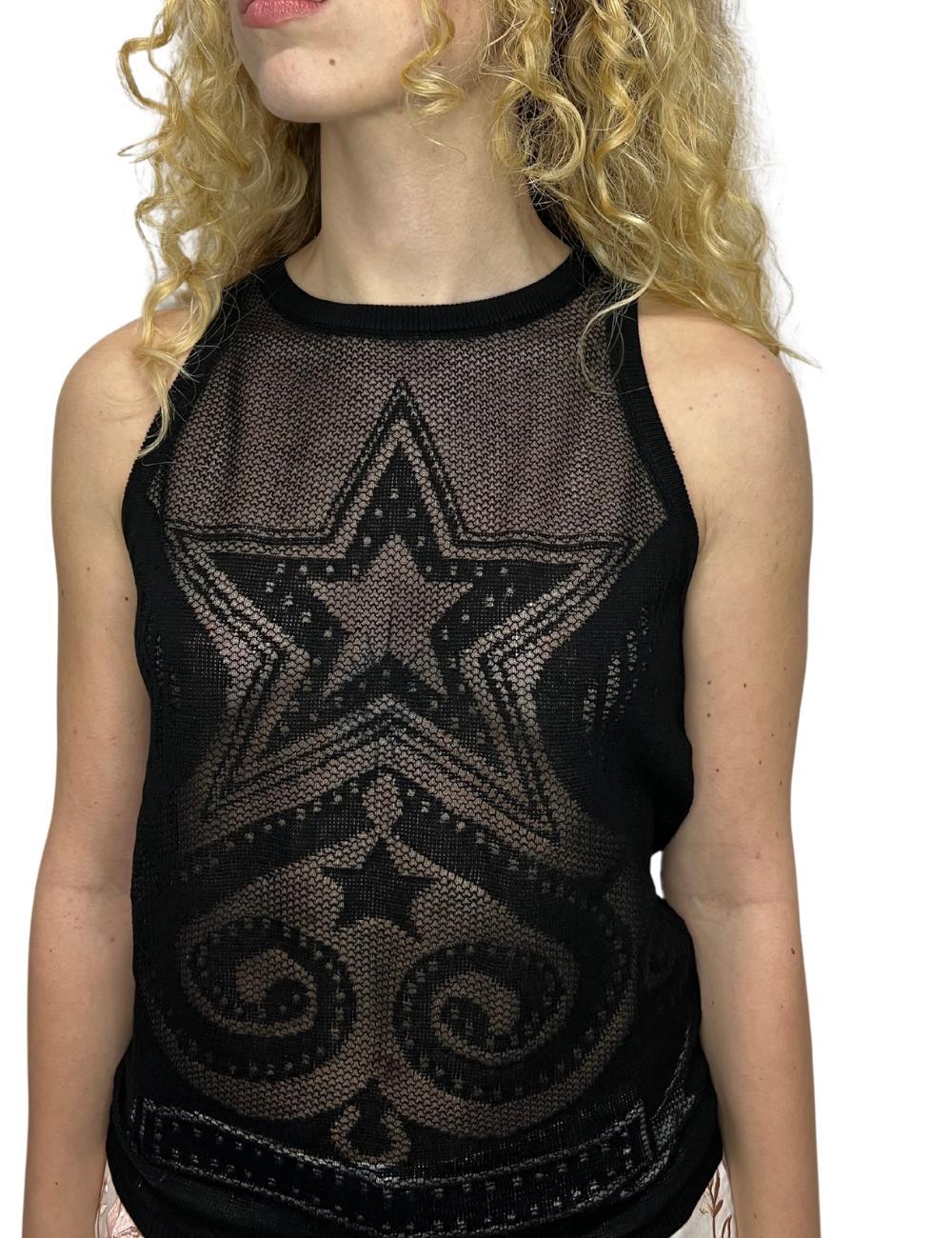 Top Twinset Actitude ricamato donna