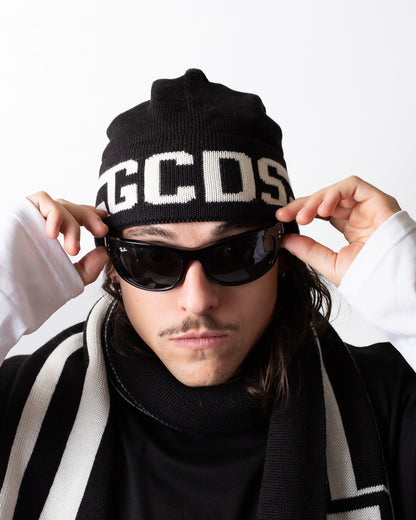 Cappello GCDS in misto lana "Band Logo"