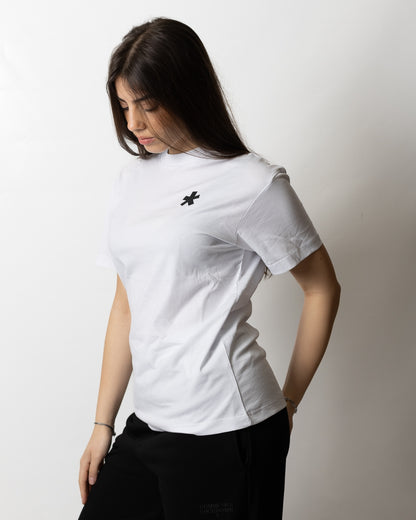 T-Shirt Comme des Fuckdown classic logata donna