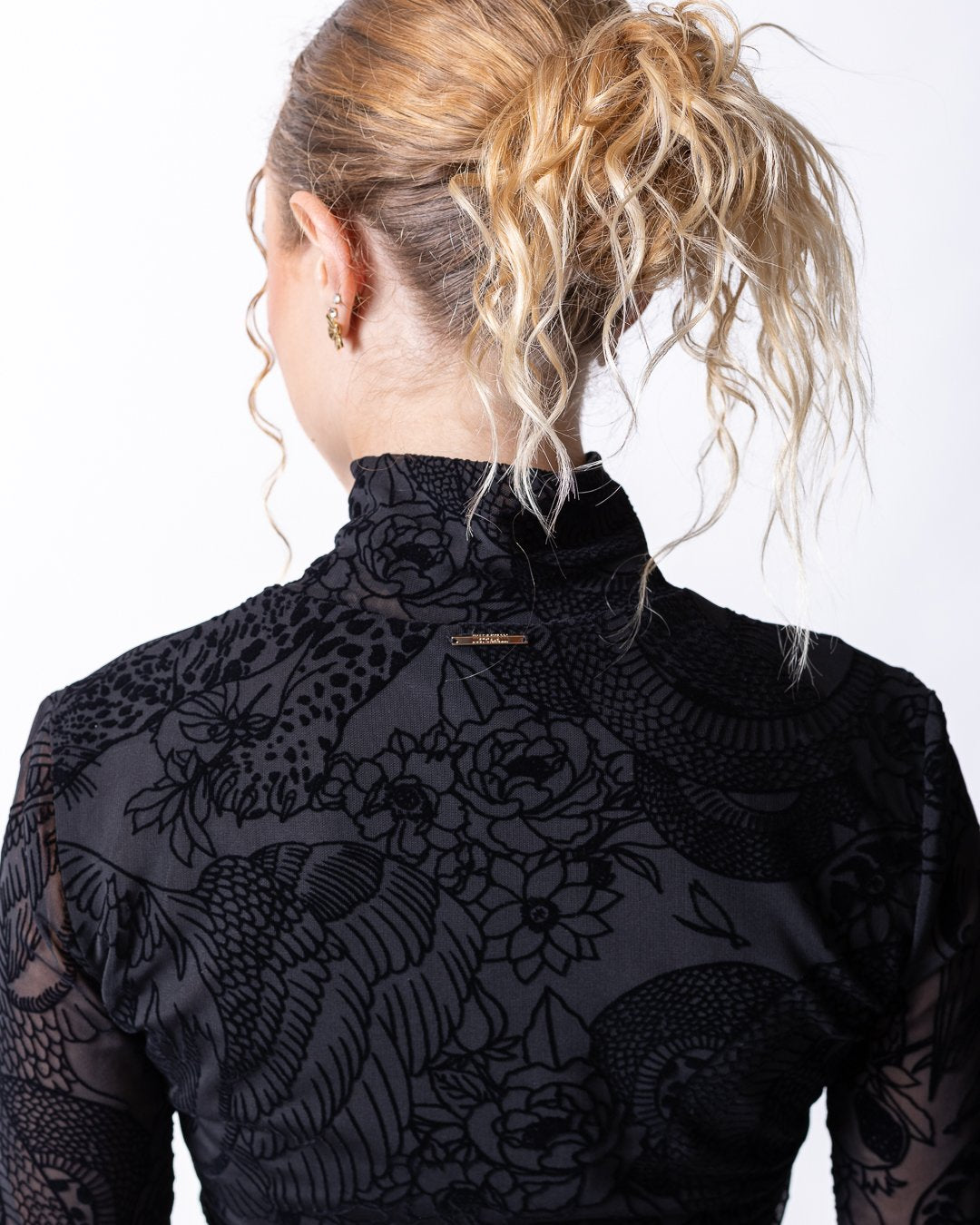 Maglia Just Cavalli con ricami jacquard donna