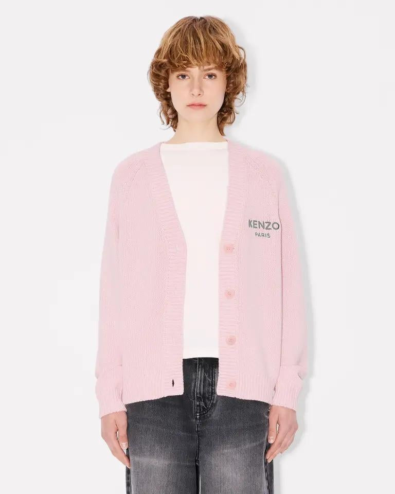 Cardigan Kenzo Paris "Boke Flower" in misto lana