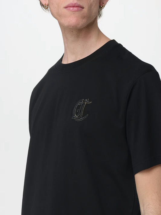 T-Shirt Just Cavalli girocollo con logo "JC " ricamato  uomo