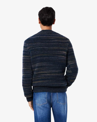 Maglia Lacoste girocollo a strisce uomo