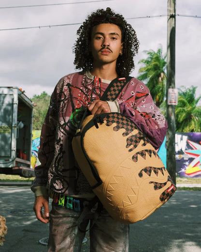 Zaino Sprayground marrone HENNY MELT BACKPACK