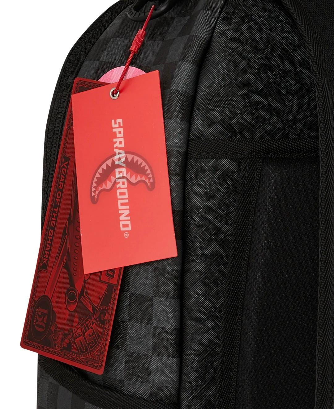 Zaino Sprayground fucsia "PINK AND BLACK TEAR SIP BACKPACK"