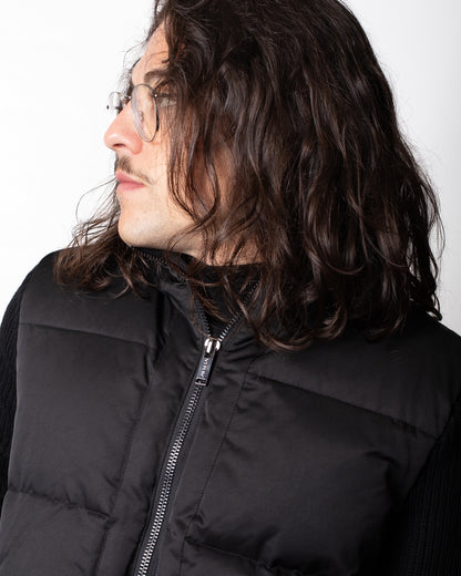 Giubbotto Iceberg con dettagli in maglia uomo