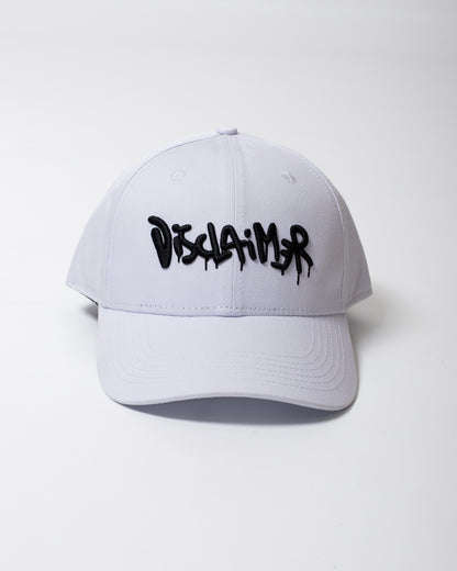 Cappello Disclaimer con visiera e logo in rilievo