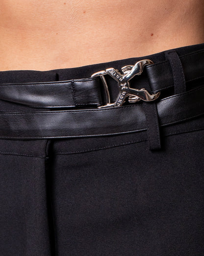 Pantalone Richmond X chino con cinta in pelle donna