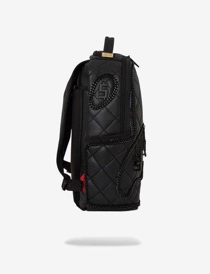 Zaino Sprayground nero quilt with 1 line stitch backpack