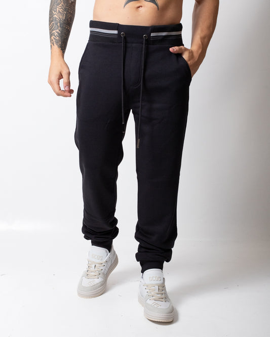 Pantalone Iceberg in felpa con logo stampato uomo