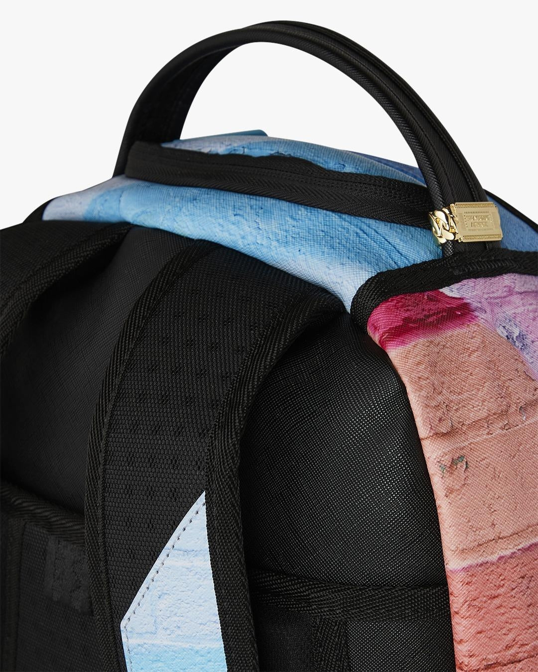 Zaino Sprayground celeste "PAINTED SPONGEBOB BACKPACK" dlxsv backpack