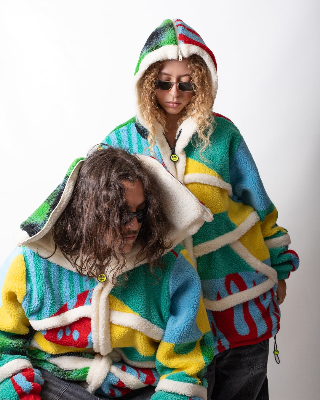 Giubbotto Barrow teddy jacket multicolor