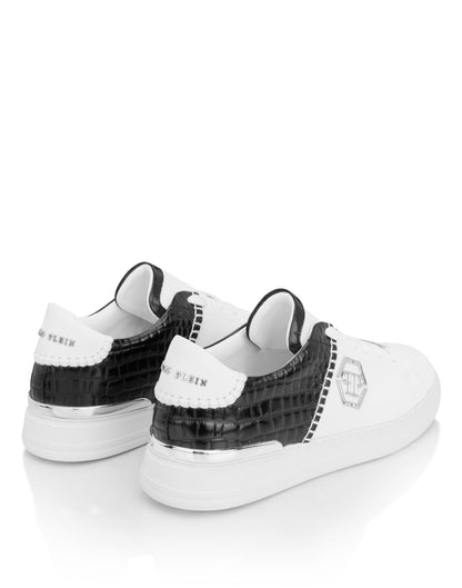 Sneakers Philipp Plein Low-Top Icon Cocco Mix uomo