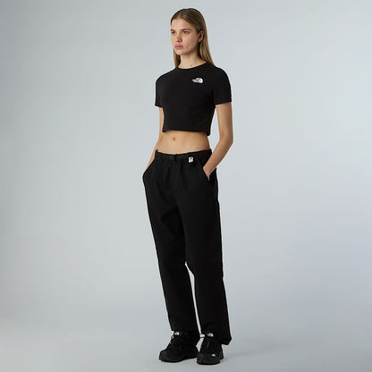 T-Shirt The North Face slim cropped donna