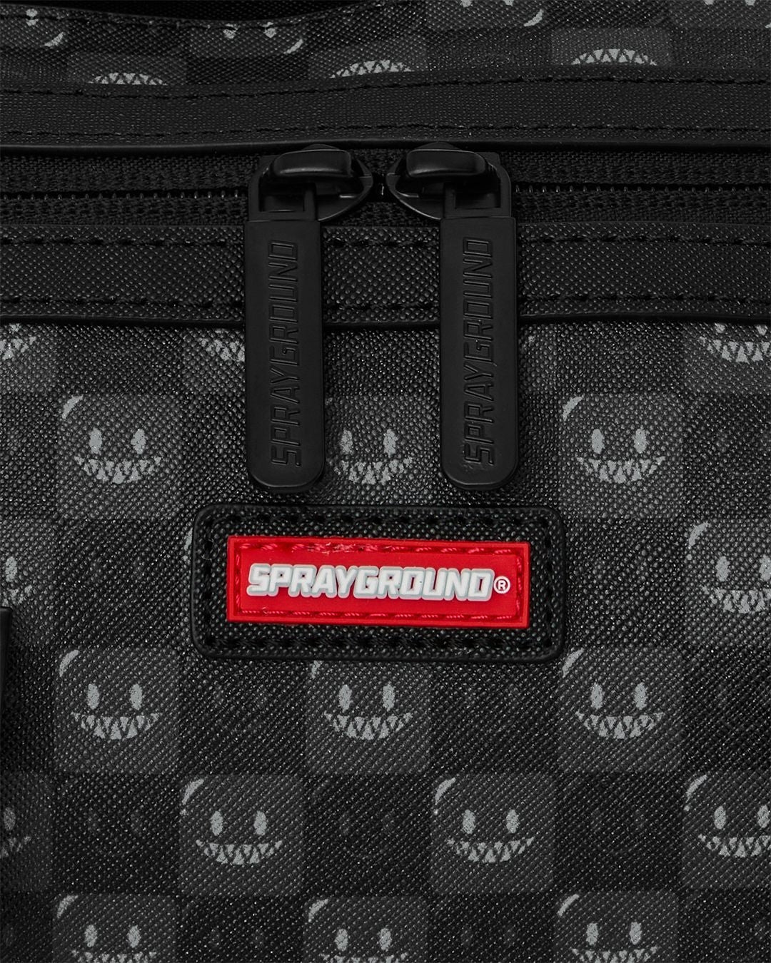Borsa Sprayground nero SHARKS IN PARIS WTF BUBBLY BLACK CHECK MINI DUFFLE