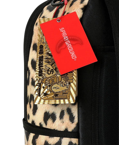 Zaino Sprayground marrone CHEETAH SPLIT BACKPACK 