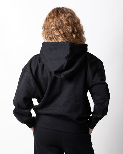 Felpa Richmond X con cappuccio e logo in rilievo donna